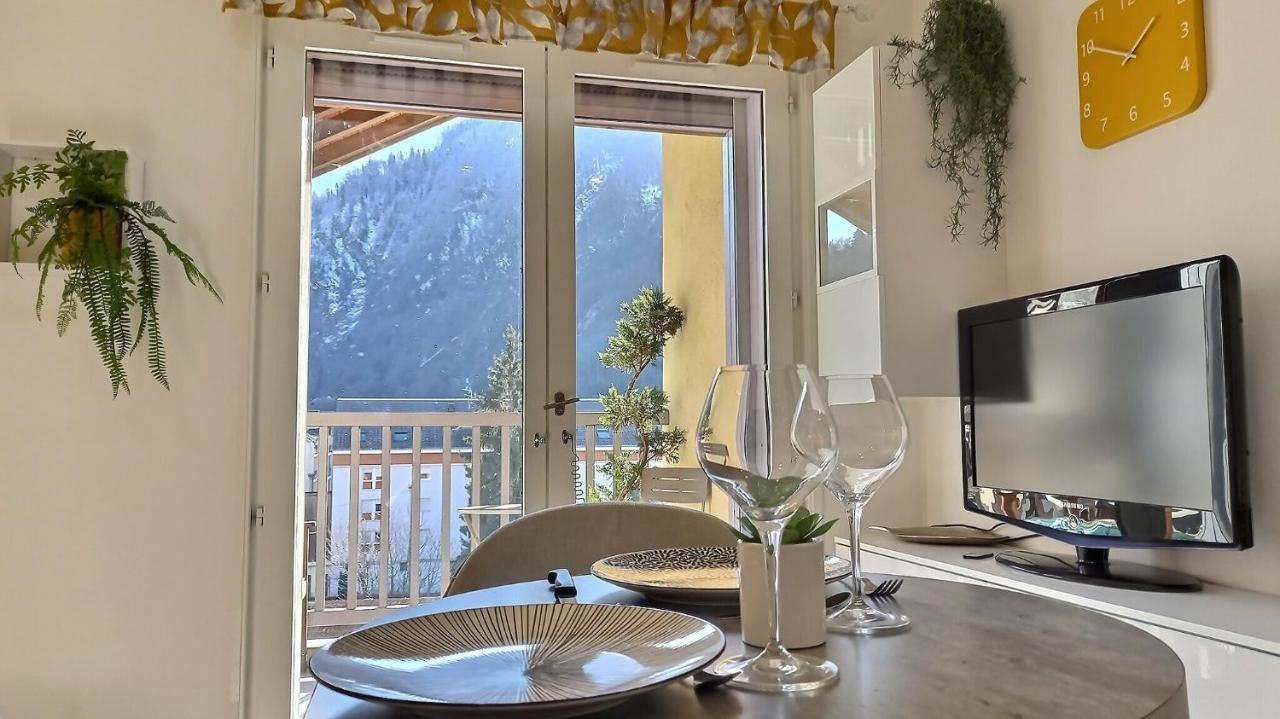 Yellow Home-by So'SerenityHome-balcon vue montagne-mezzanine Cluses Esterno foto