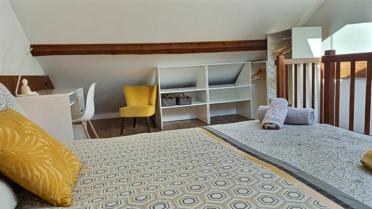 Yellow Home-by So'SerenityHome-balcon vue montagne-mezzanine Cluses Esterno foto