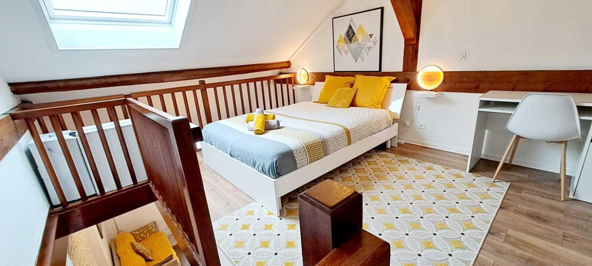 Yellow Home-by So'SerenityHome-balcon vue montagne-mezzanine Cluses Esterno foto