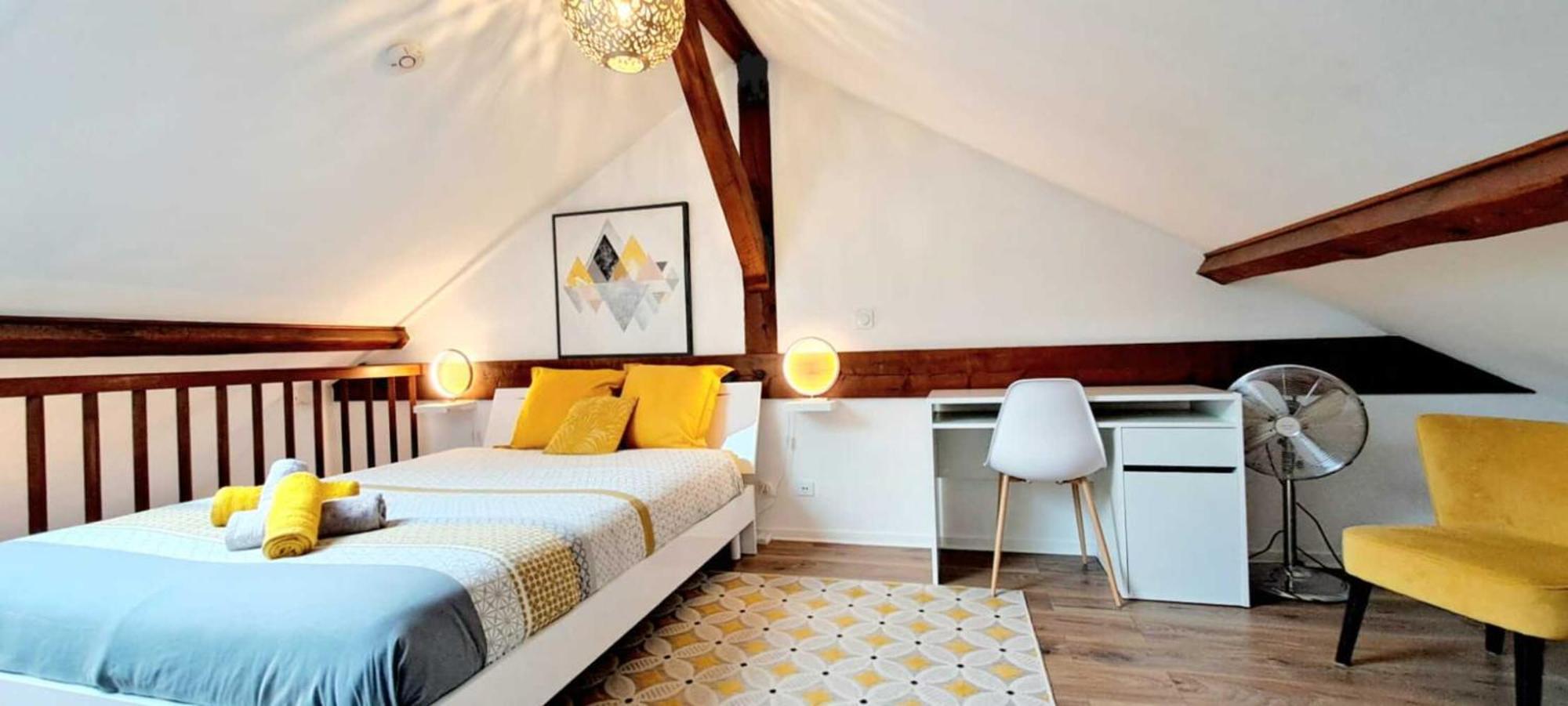 Yellow Home-by So'SerenityHome-balcon vue montagne-mezzanine Cluses Esterno foto