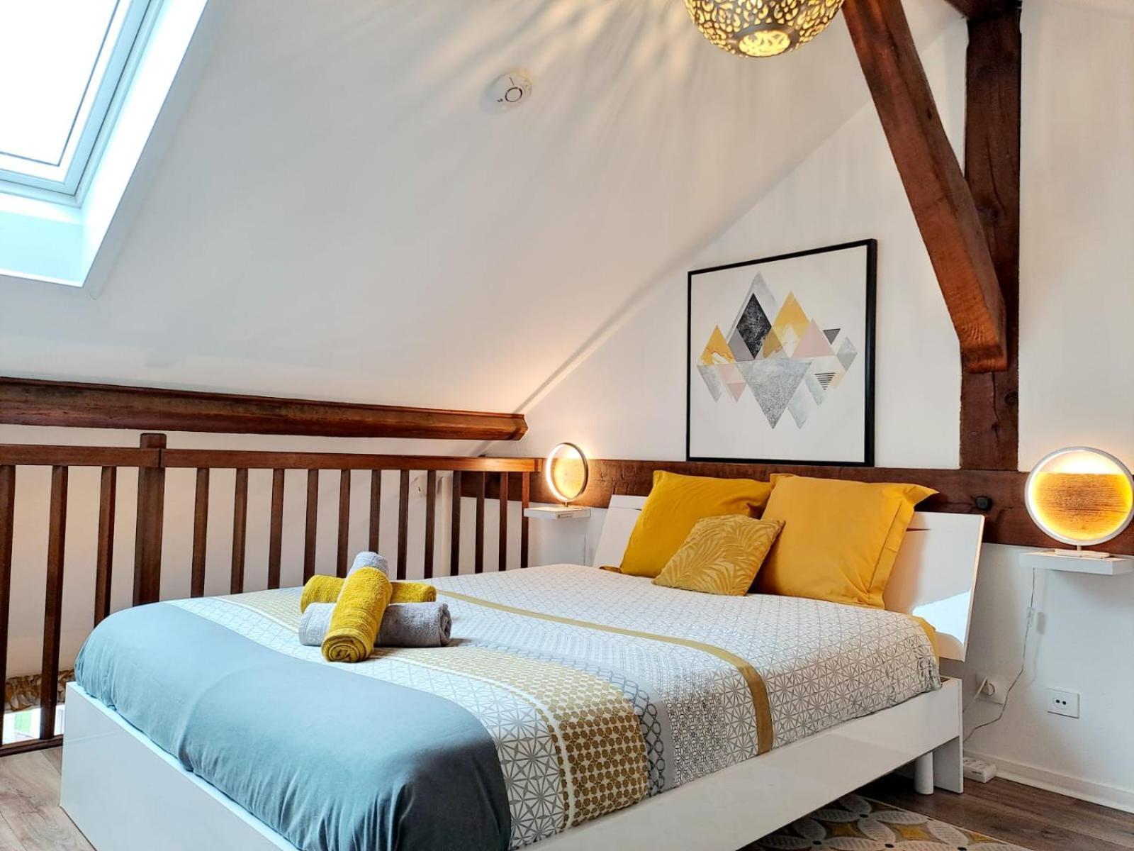 Yellow Home-by So'SerenityHome-balcon vue montagne-mezzanine Cluses Esterno foto